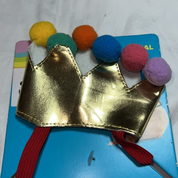 Petsmart Rainbow Small Pet Cape and Crown - Picture 2 of 4